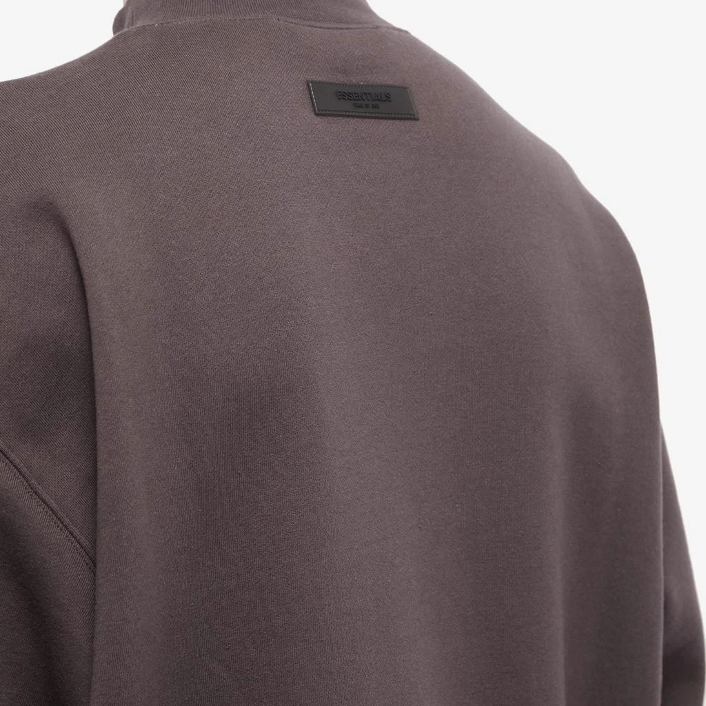 商品Essentials|Fear of God Essentials Relaxed Crew Sweat - Plum,价格¥556,第5张图片详细描述