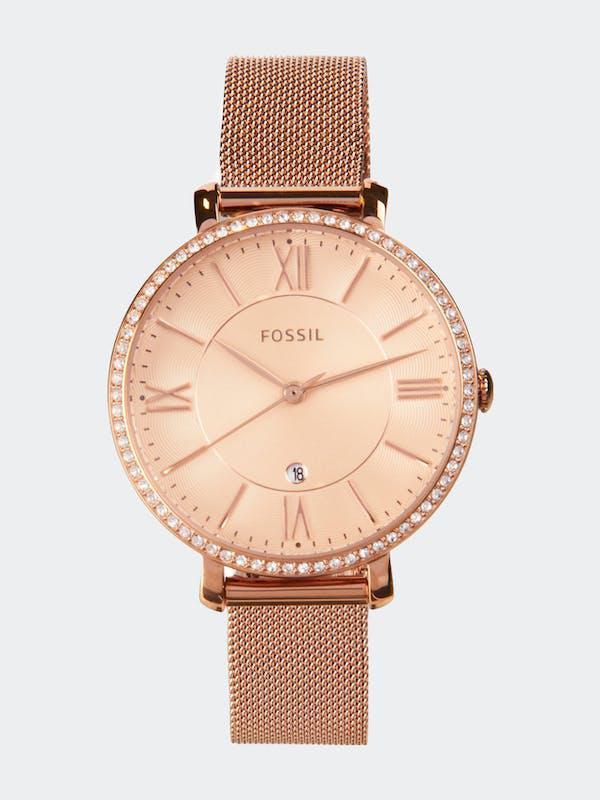 商品Fossil|Womens Jacqueline ES4620 Stainless-Steel Japanese Quartz Dress Watch,价格¥645,第1张图片