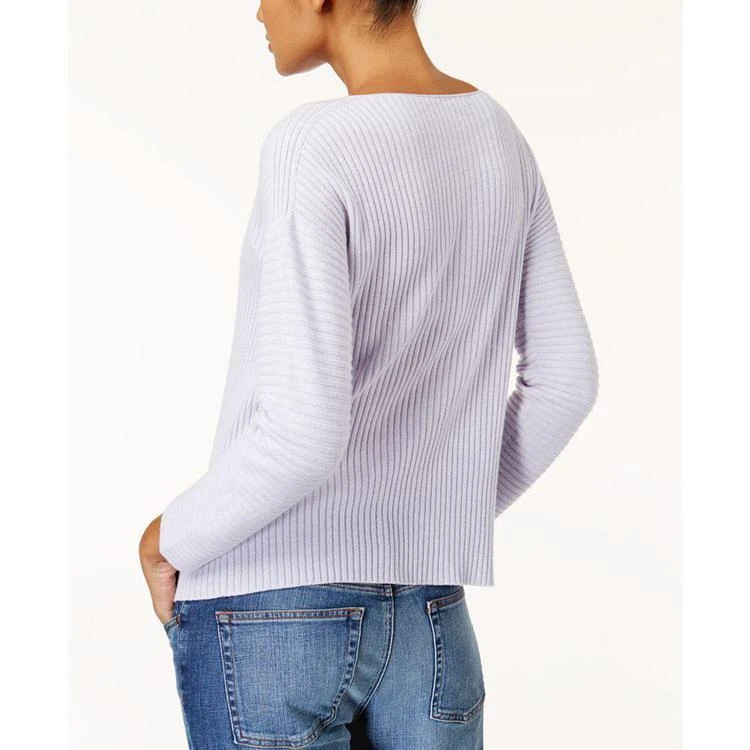 商品Eileen Fisher|Cashmere Boat-Neck Ribbed Sweater,价格¥1415,第2张图片详细描述