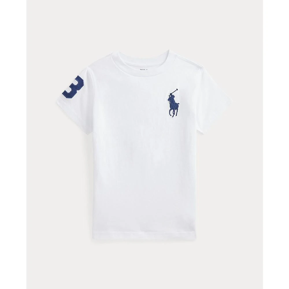 商品Ralph Lauren|Little Boys Big Pony Cotton Jersey T-shirt,价格¥200,第1张图片