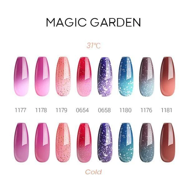 商品[国内直发] MODELONES|Magic Garden - 8Pcs Thermal Inspire Gel Set 7ml,价格¥163,第5张图片详细描述