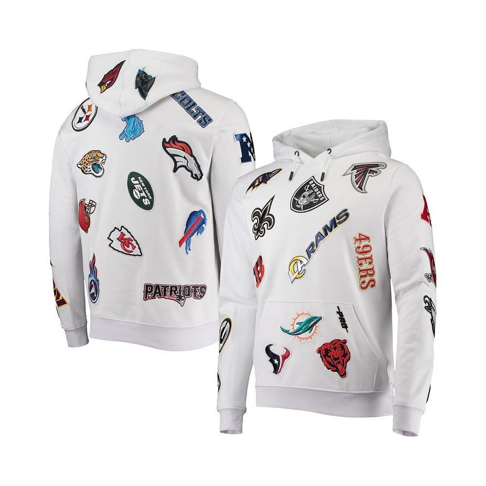 商品Pro Standard|Men's White Nfl Pro League Pullover Hoodie,价格¥1074,第1张图片