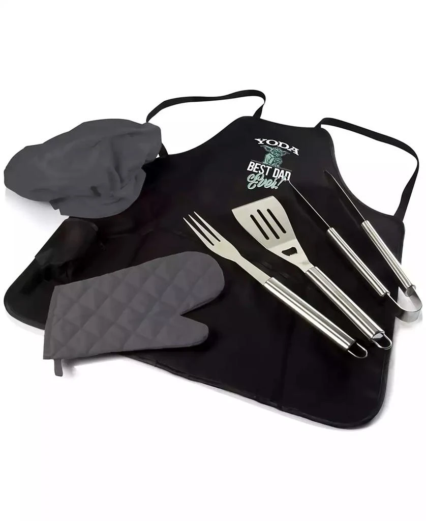 商品ONIVA|Star Wars Yoda 6-Pc. BBQ Apron Tote Pro Grill Set,价格¥755,第3张图片详细描述