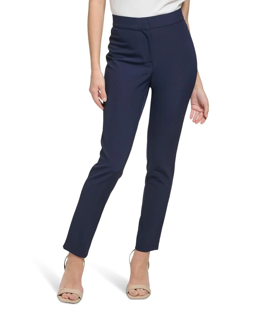 商品Calvin Klein|Flat Front Slim Leggings,价格¥670,第1张图片