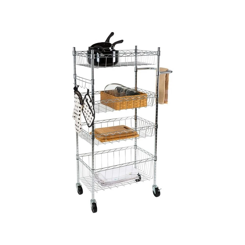 商品Organize it All|4 Tier Utility Cart,价格¥2602,第2张图片详细描述