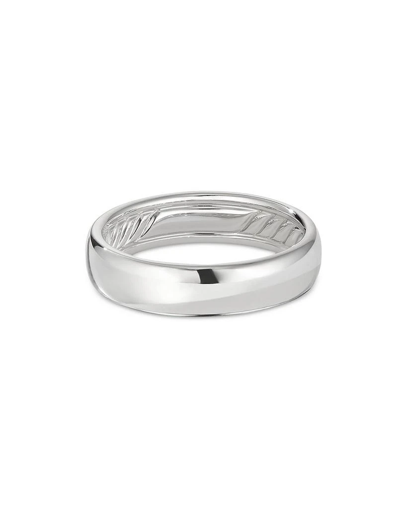 商品David Yurman|Men's 18K White Gold Classic Band,价格¥27282,第1张图片
