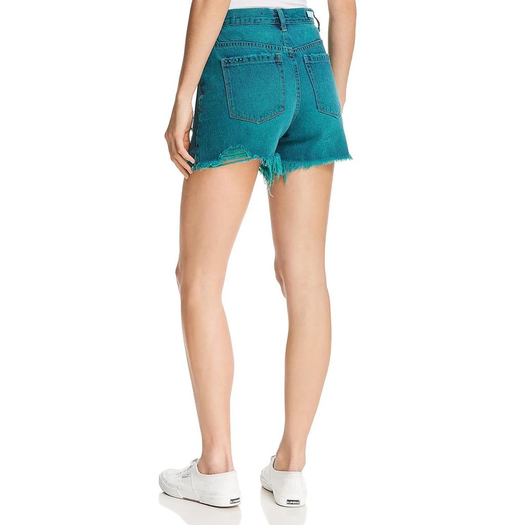 商品Blank NYC|[BLANKNYC] Womens Denim Cutoff High-Waist Shorts,价格¥88,第4张图片详细描述