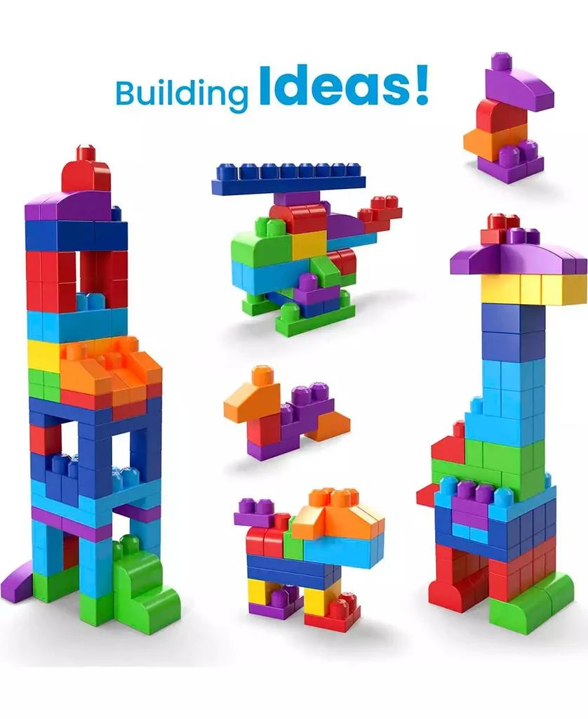 80-piece Big Building Bag Blocks for Toddlers 1-3, Blue 商品