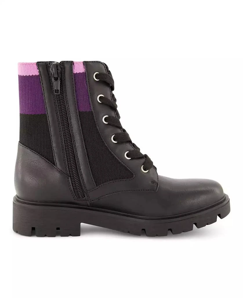 商品DKNY|Big Girls Stassi Knit Moto Boots,价格¥277,第2张图片详细描述