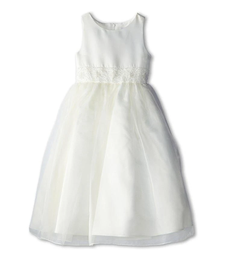 商品Us Angels|Bead Sash Organza Dress (Big Kids),价格¥821,第1张图片