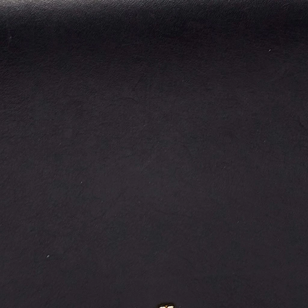 商品[二手商品] Tory Burch|Tory Burch Black Leather Emerson Mini Saddle Crossbody Bag,价格¥928,第5张图片详细描述