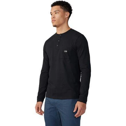 商品Mountain Hardwear|Cotton Ridge Long-Sleeve Henley - Men's,价格¥149,第5张图片详细描述