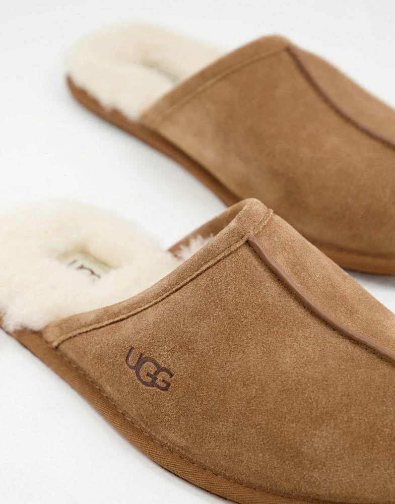 商品UGG|Ugg scuff sheepskin slippers in tan,价格¥712,第2张图片详细描述