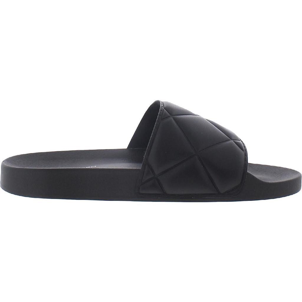 商品Steve Madden|Steve Madden Mens Shore Quilted Casual Slide Sandals,价格¥227,第4张图片详细描述