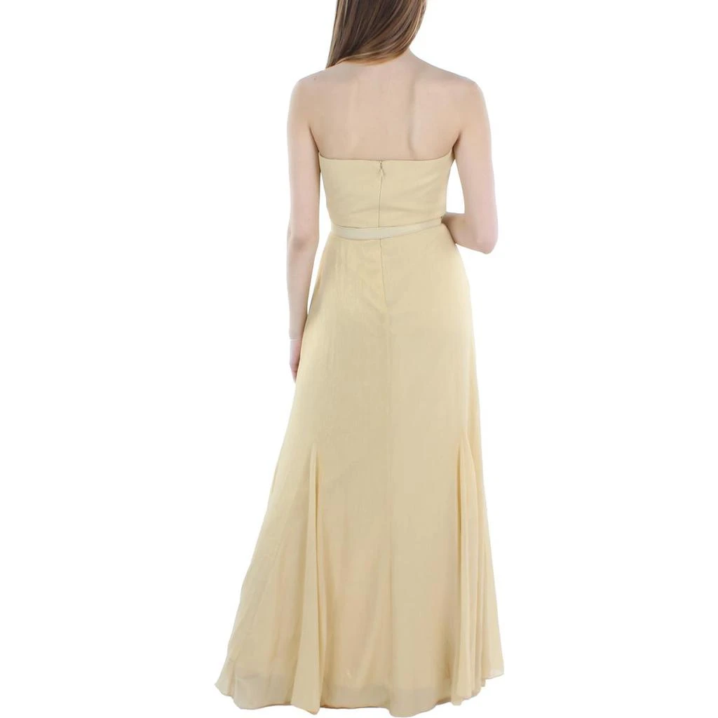 商品Ralph Lauren|Womens Shimmer Strapless Evening Dress,价格¥287,第2张图片详细描述