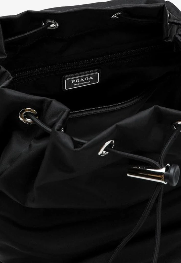 商品Prada|Triangle Logo Nylon Backpack,价格¥17188,第4张图片详细描述
