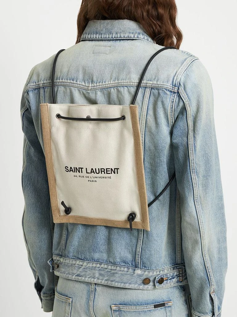 商品Yves Saint Laurent|Flat Canvas Bag,价格¥6055,第1张图片详细描述