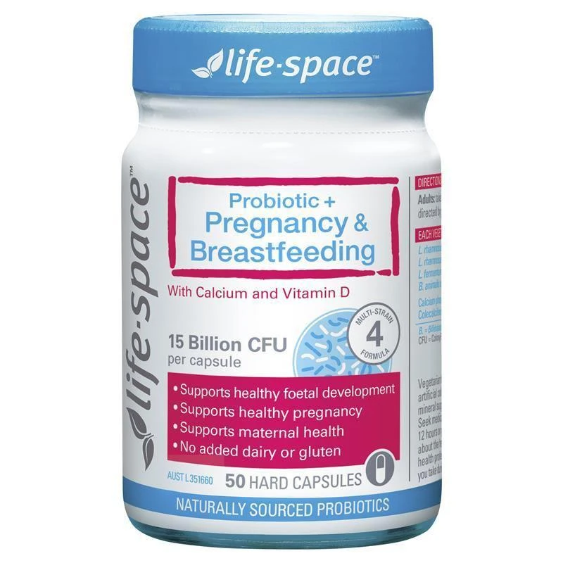 商品Life Space|澳大利亚直邮Life Space孕期及哺乳期益生菌 50粒 改善肠道菌群,价格¥288,第1张图片