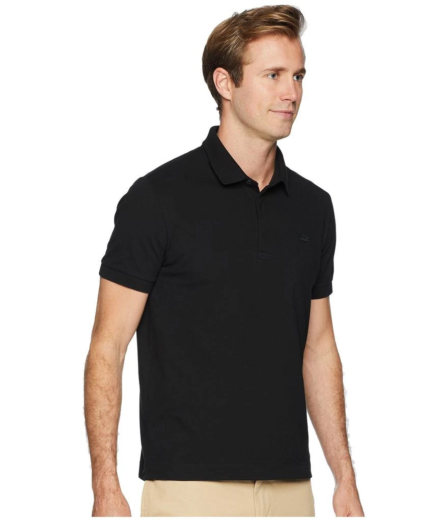 商品Lacoste|Short Sleeve Solid Stretch Pique Regular,价格¥453,第4张图片详细描述