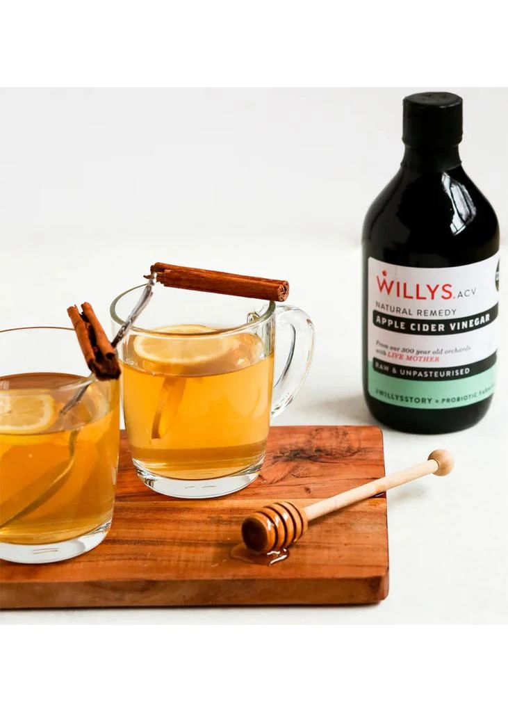 商品Willy's|Organic Live Apple Cider Vinegar with Live Mother 500ml,价格¥95,第2张图片详细描述