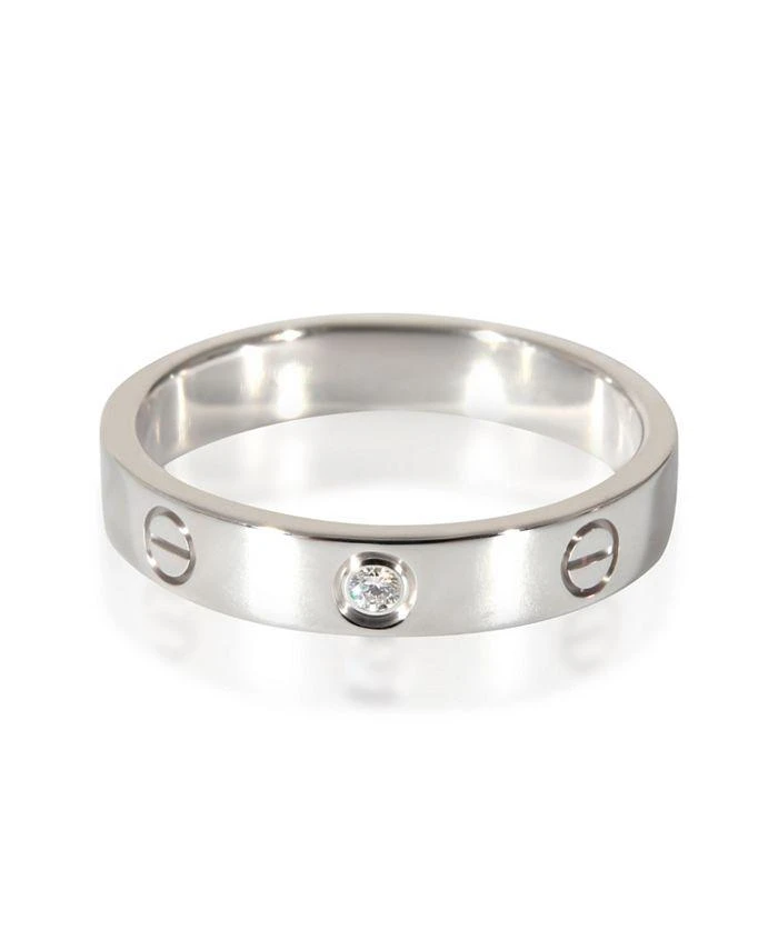 商品[二手商品] Cartier|LOVE Diamond Wedding Band in 18K White Gold,价格¥13097,第1张图片