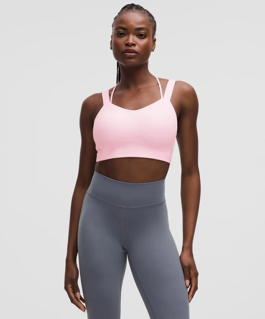 Like a Cloud Ribbed Longline Bra *Light Support, D/DD Cup 商品
