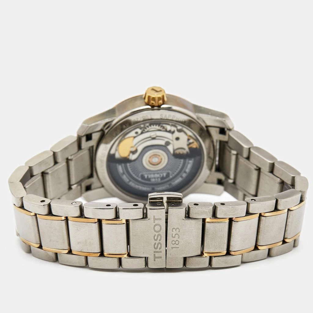 商品[二手商品] Tissot|Tissot Brown Two Tone Titanium T-Classic T087207 Women's Wristwatch 32 mm,价格¥2383,第5张图片详细描述