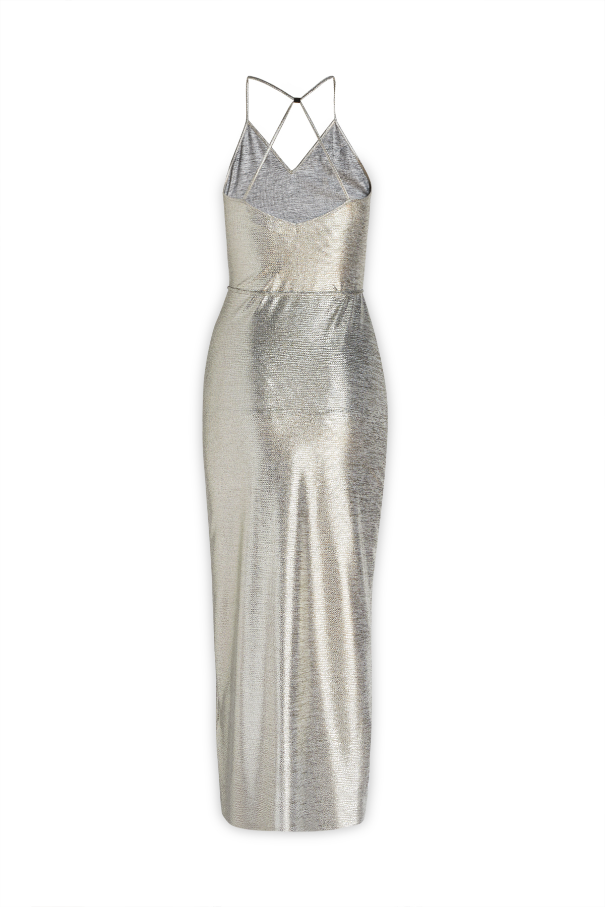 Calvin Klein 女士连衣裙 K20K2053710HS 银色商品第2张图片规格展示