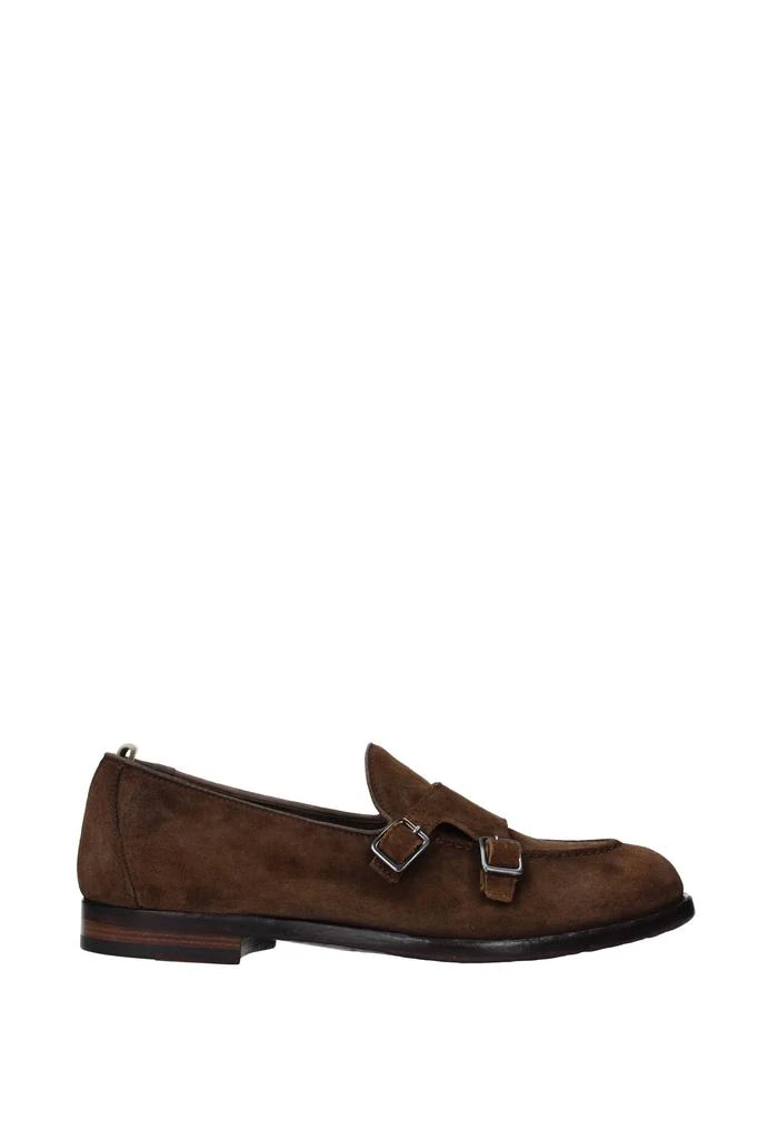 商品Officine Creative|Loafers Suede Brown Wood,价格¥2085,第1张图片