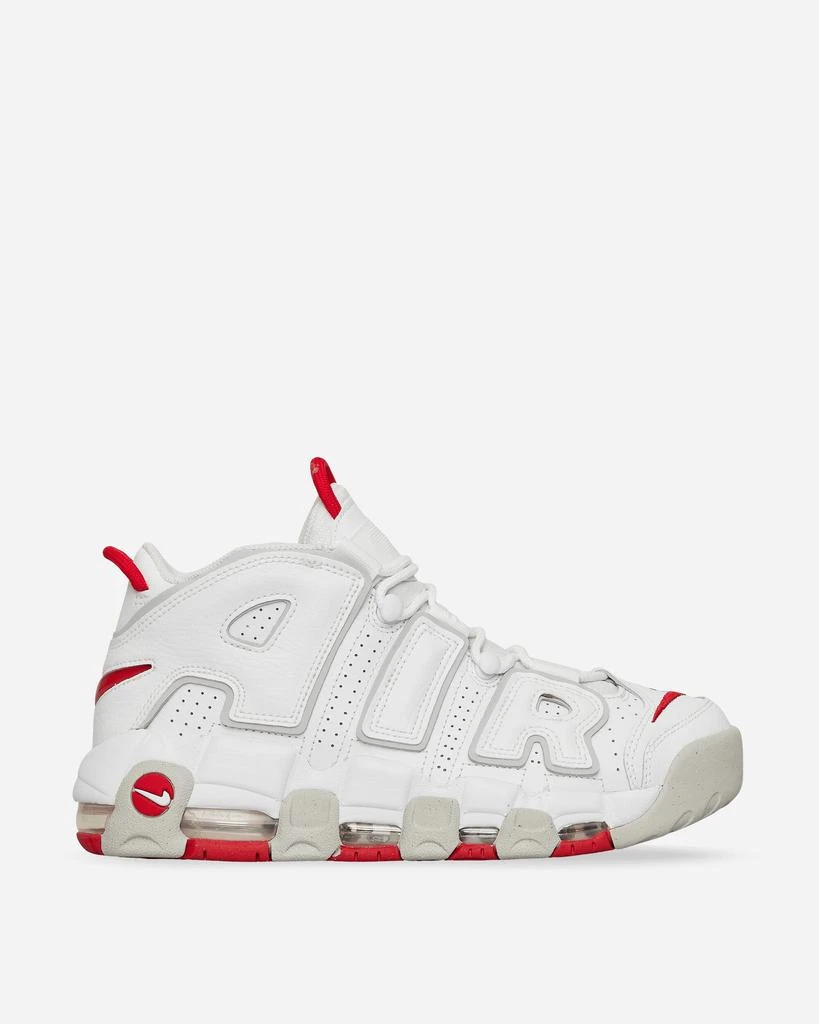 商品NIKE|Air More Uptempo '96 Sneakers White / University Red,价格¥766,第1张图片