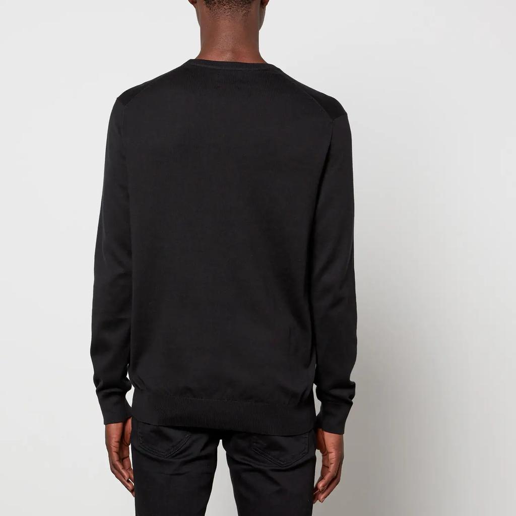 商品Ralph Lauren|Polo Ralph Lauren Men's Slim Fit Cotton Sweater - Polo Black,价格¥1100,第4张图片详细描述