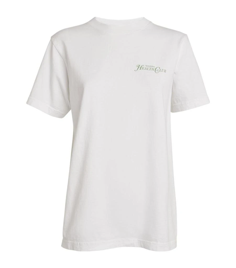 商品Sporty & Rich|Health Club T-Shirt,价格¥638,第1张图片