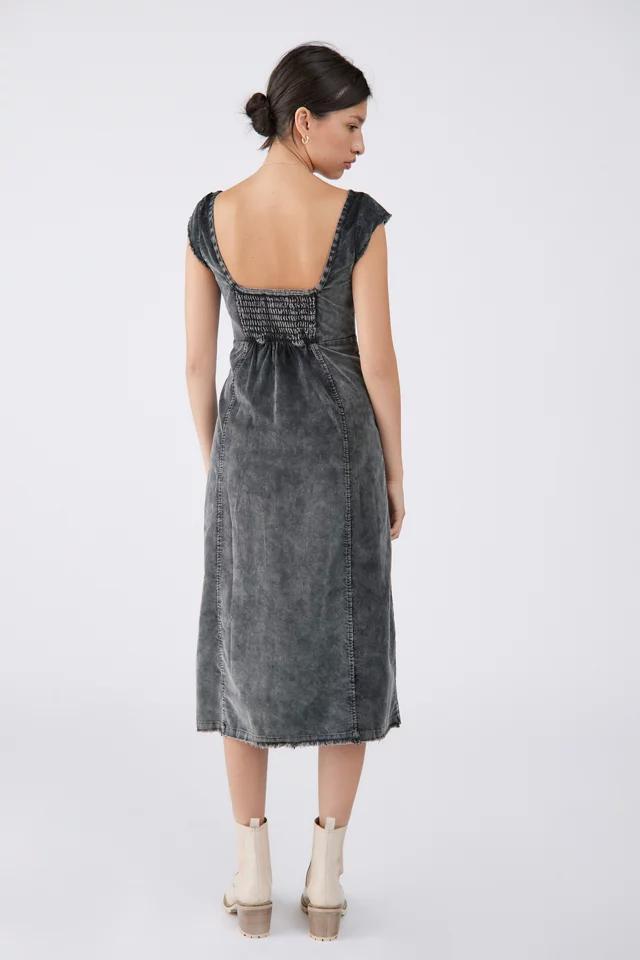 商品Urban Outfitters|UO Reed Corduroy Midi Dress,价格¥657,第6张图片详细描述