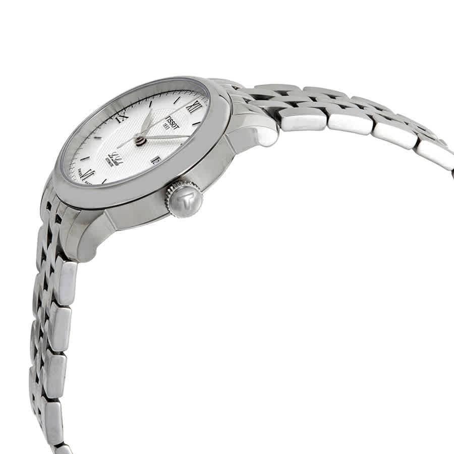 商品Tissot|Tissot Le Locle Automatic Silver Dial Ladies Watch T006.207.11.038.00,价格¥2955,第4张图片详细描述