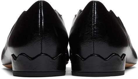 商品Chloé|Black Lauren Flats,价格¥3047,第4张图片详细描述