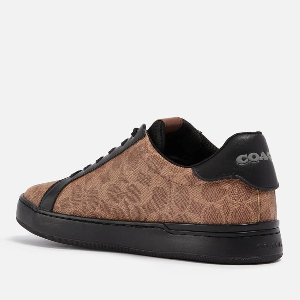 商品Coach|COACH LOWLINE SIGNATURE PRINTED COATED-CANVAS TRAINERS,价格¥1217,第2张图片详细描述