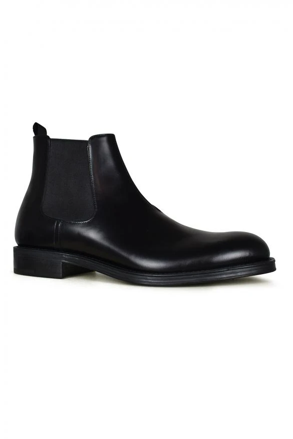 商品Prada|Leather ankle boots - Shoe size: 40,价格¥3775,第2张图片详细描述