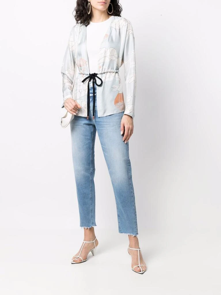 商品ALYSI|ALYSI - Printed Silk Jacket,价格¥1264,第4张图片详细描述