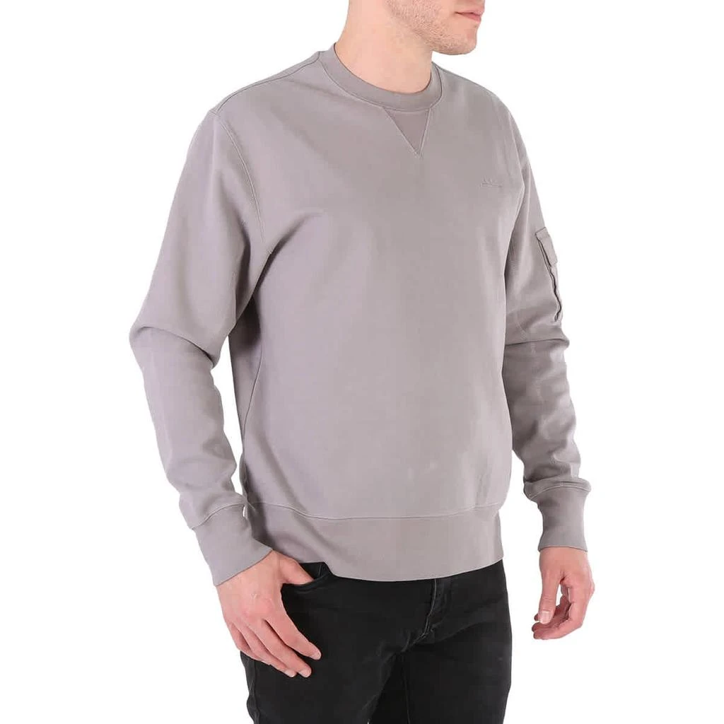 商品A-COLD-WALL*|Men's Slate Grey Embroidered Crewneck Sweatshirt,价格¥1107,第2张图片详细描述