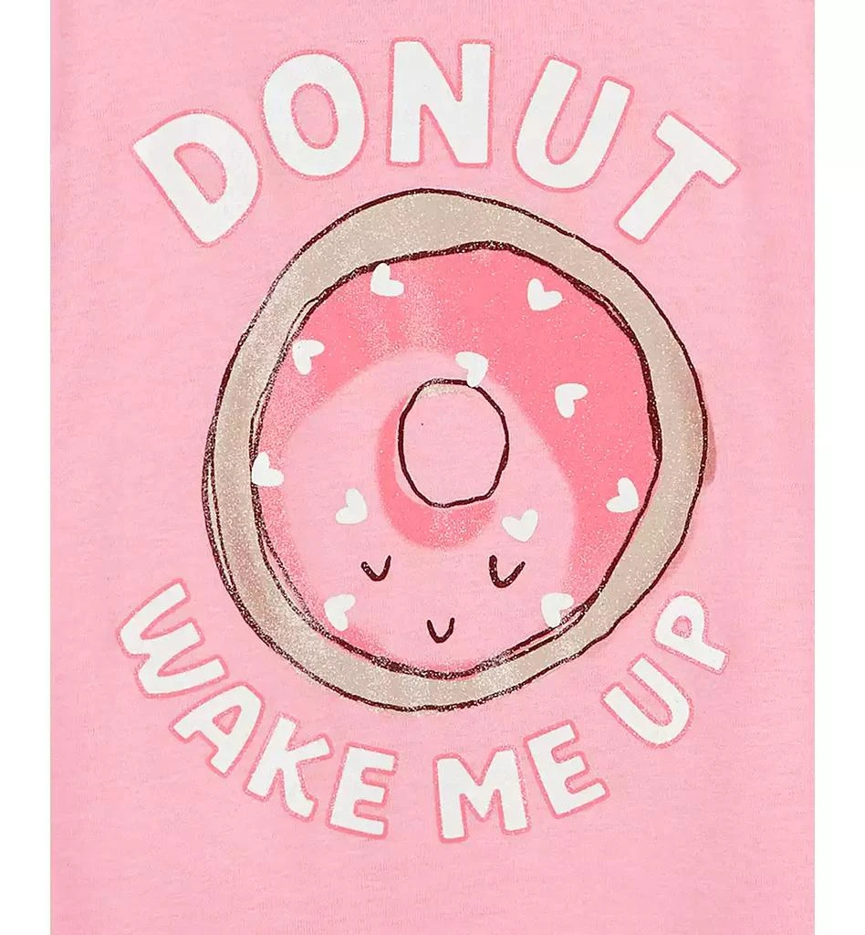 商品Carter's|Little & Big Girls Donut Wake Me Up 100% Snug-Fit Cotton Pajamas, 4 Piece Set,价格¥331,第2张图片详细描述