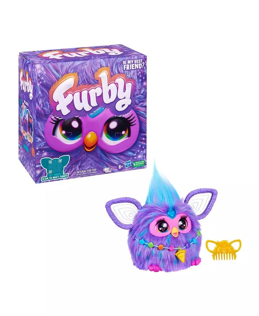 商品Furby|Interactive Plush Toy, Purple,价格¥359,第2张图片详细描述