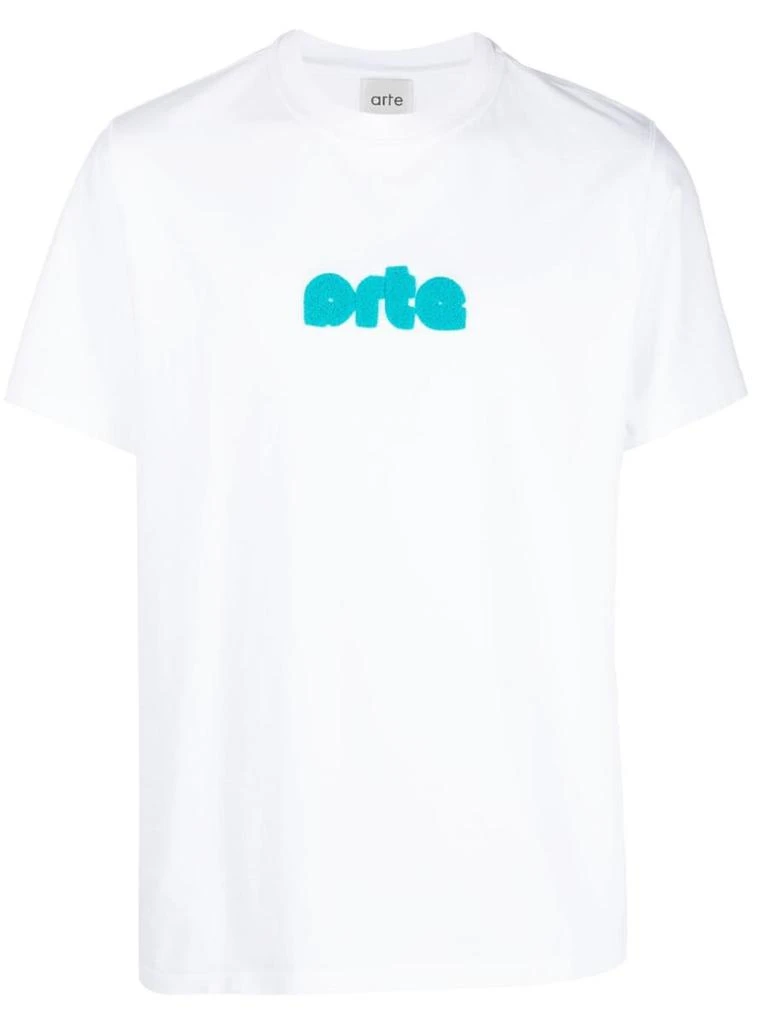 商品ARTE ANTWERP|ARTE ANTWERP TAUT CHENILLE LOGO T-SHIRT,价格¥571,第1张图片