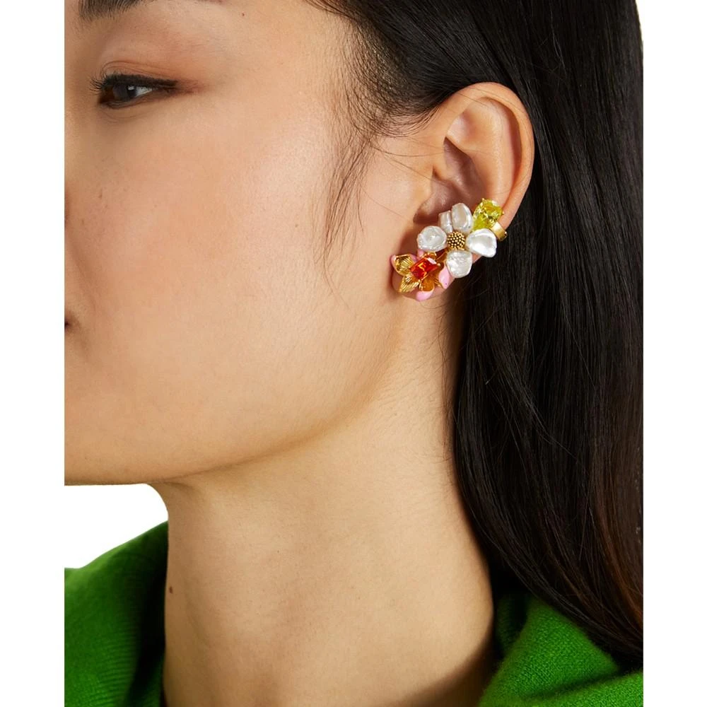商品Kate Spade|Gold-Tone Freshwater Pearl (8-9mm) Ear Pins,价格¥491,第3张图片详细描述