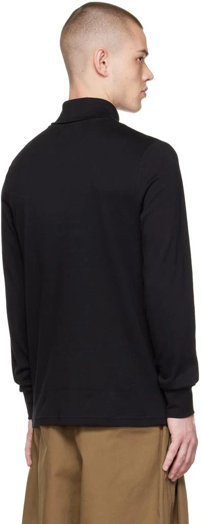 商品Fred Perry|Black Roll Neck Turtleneck,价格¥467,第3张图片详细描述