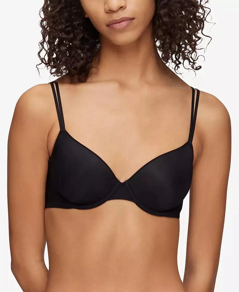 商品Calvin Klein|Women's Sheer Marquisette Lightly Lined Demi Bra QF6068,价格¥222,第1张图片