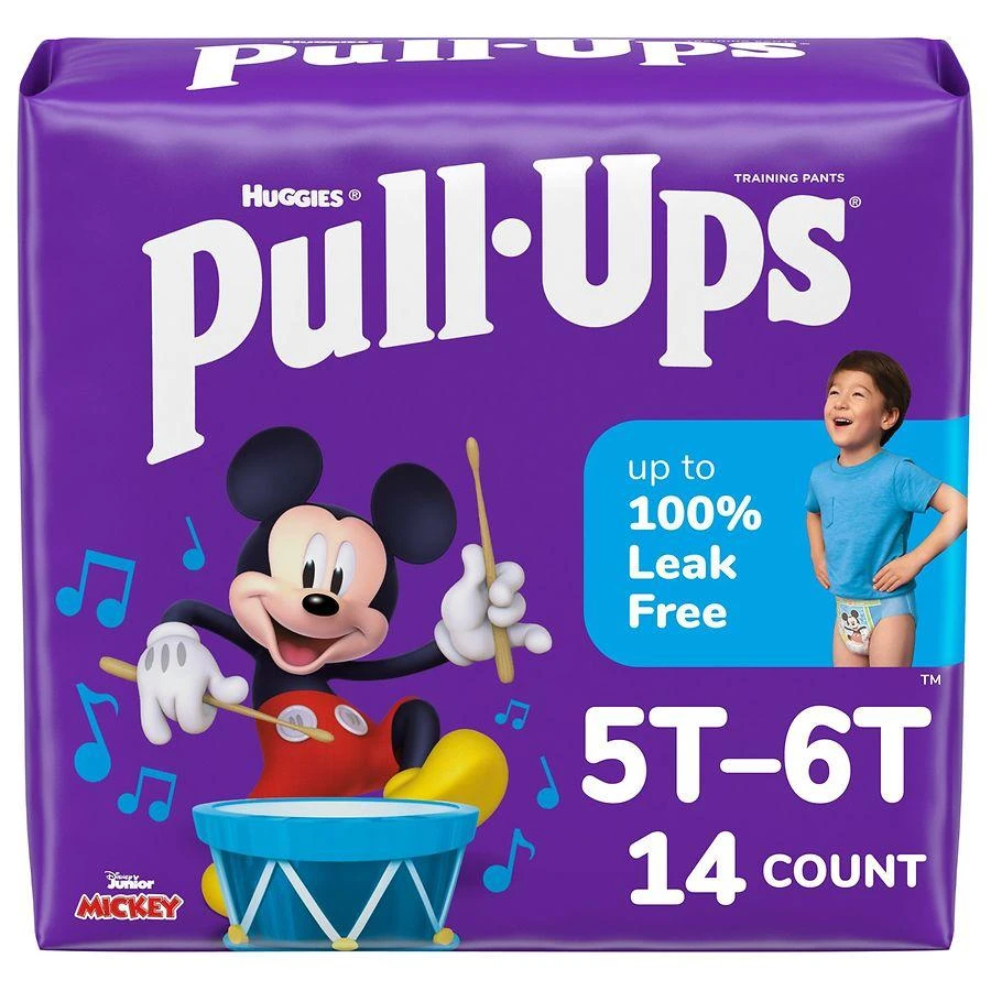商品Huggies Pull-Ups|Boys' Potty Training Pants Size Toddler 5-6,价格¥79,第1张图片