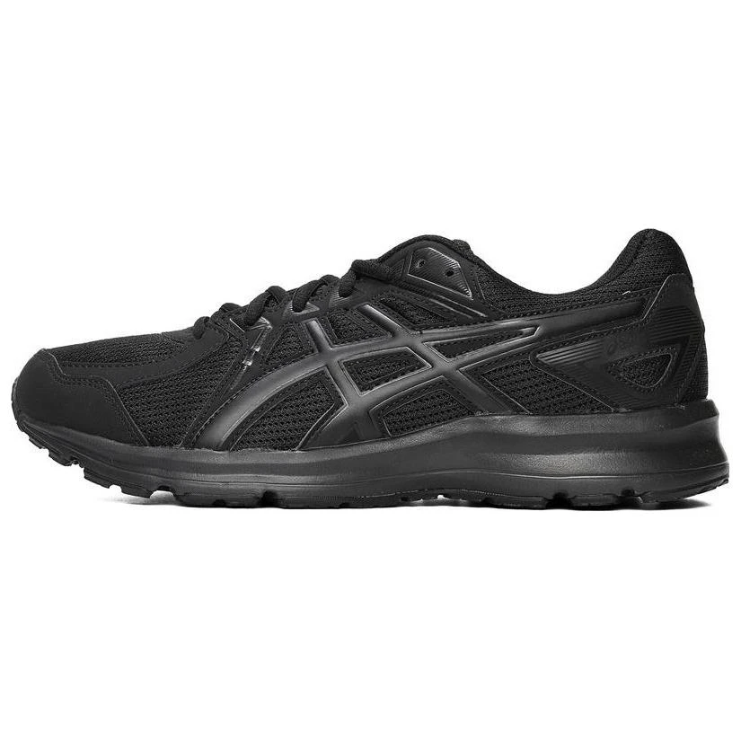 商品[国内直发] Asics|Jog 100 2 （4E）宽楦 时尚百搭耐磨透气减震 低帮跑步鞋 通用 黑色,价格¥429,第1张图片