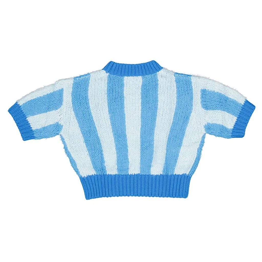 商品Burberry|Burberry Kids Nelly Stripe Silk Sweater, Size 8Y,价格¥466,第2张图片详细描述