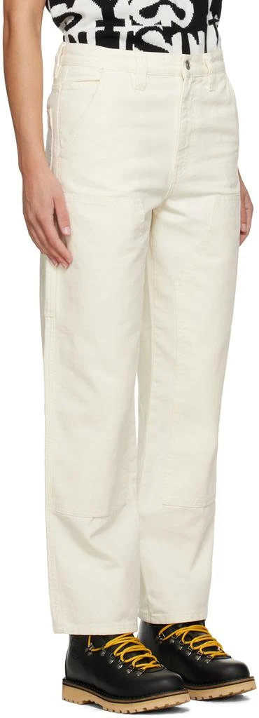 商品STUSSY|White Work Trousers,价格¥689,第2张图片详细描述