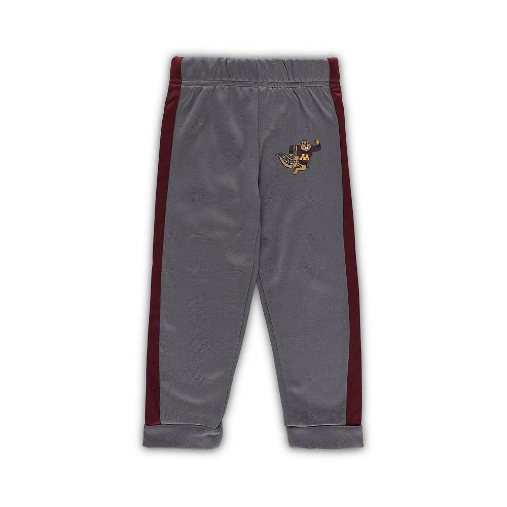 商品Colosseum|Toddler Boys Maroon, Gray Minnesota Golden Gophers Shark Full-Zip Hoodie Jacket and Pants Set,价格¥337,第3张图片详细描述